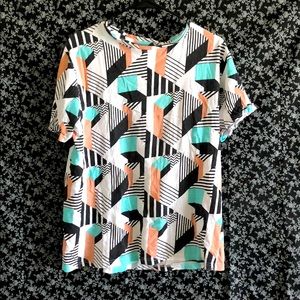 Geometric style T-shirt